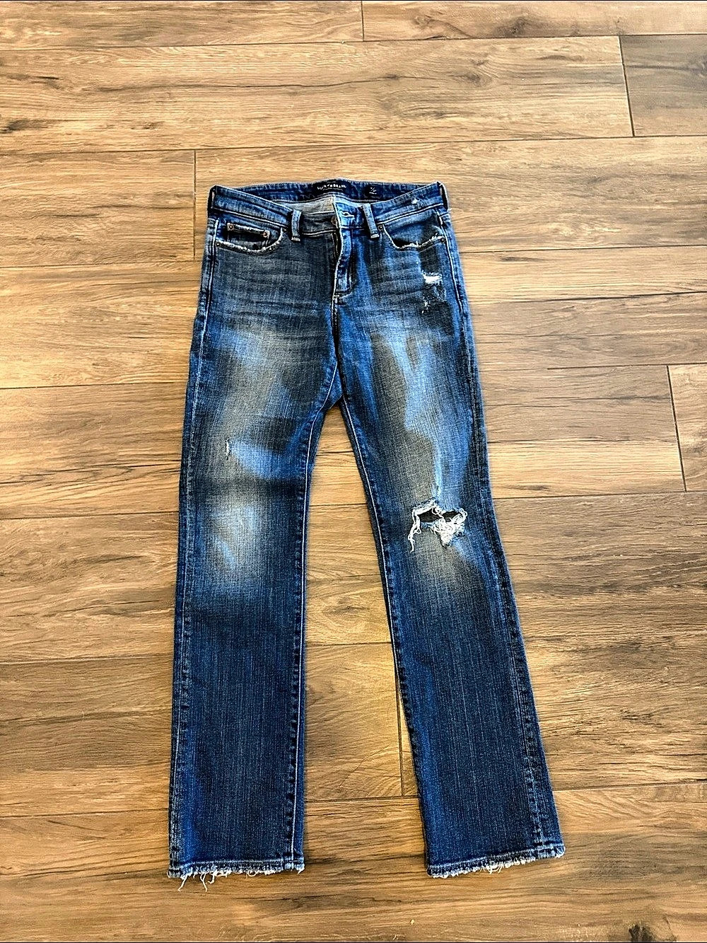 Lucky Brand Straight Leg Jeans in Blue Waist 27